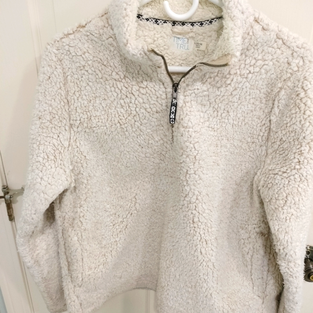Soft pullover jacket